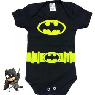 Body Bebe Batman Personagens Mesversario Fantasia Ensaios Fotos Bori Shopee Brasil