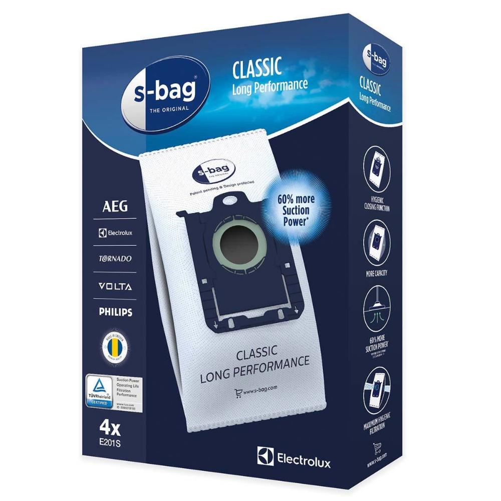 Kit de Sacos SBAG 4 Unid Ultrasilecer Green USG30 Electrolux