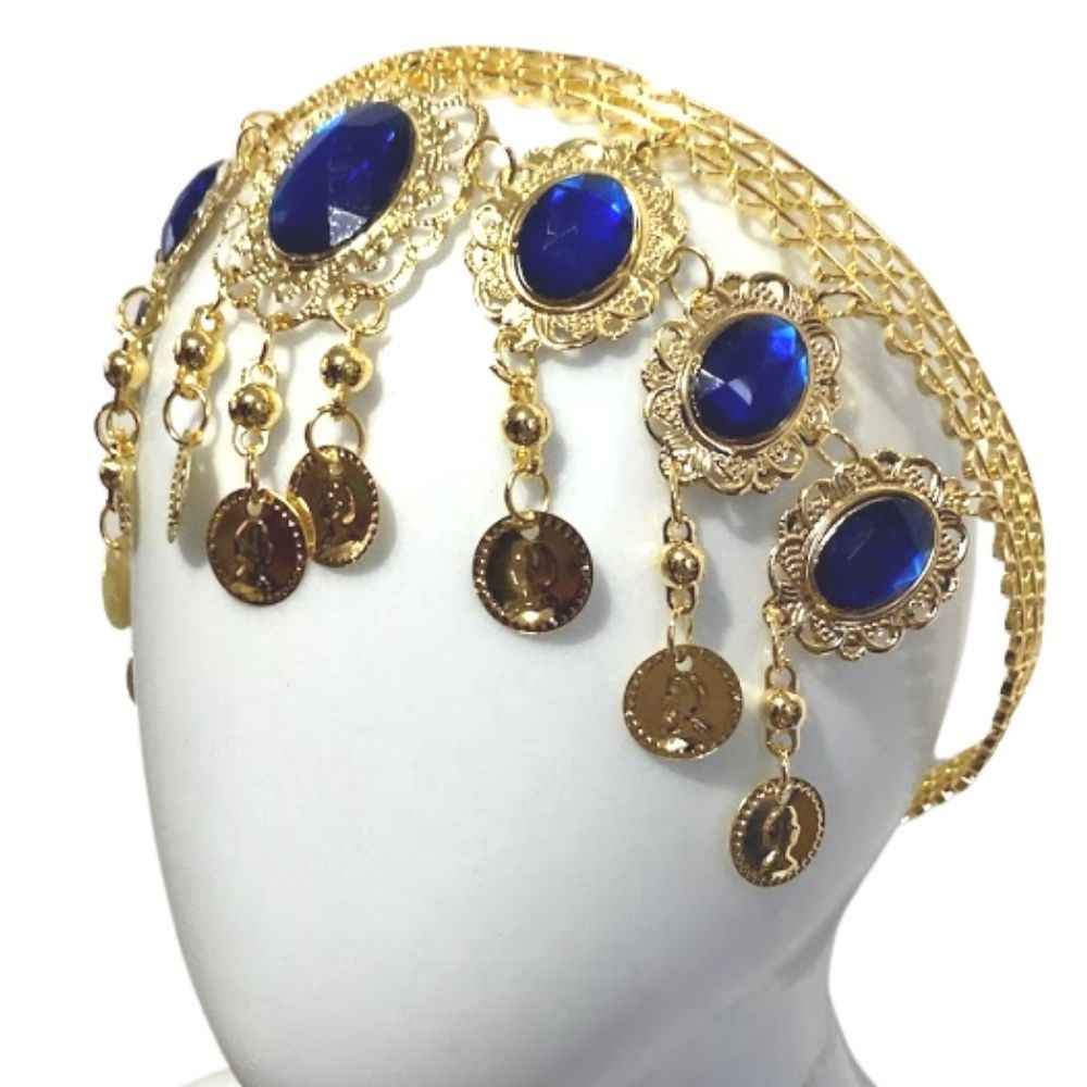 Tiara Testeira Com Pedras Dança Do Ventre/cigana/indiana