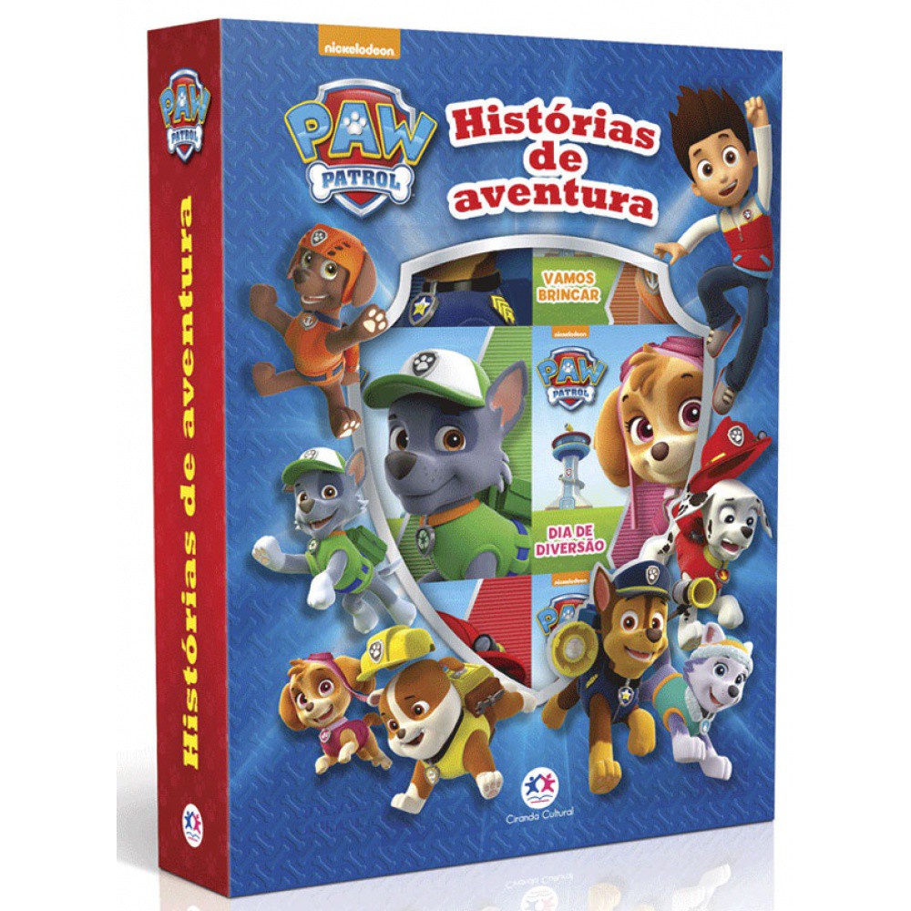 Livro - Patrulha Canina - Histórias de aventura - Capa dura - Ciranda Cultural em Oferta na Shopee