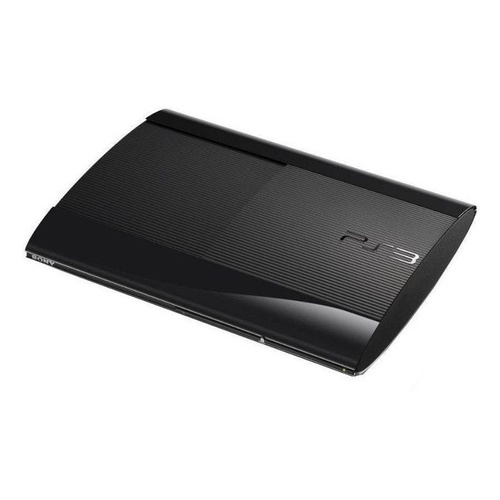 Sony Playstation 3 Super Slim 500gb Standard Cor Charcoal Black Shopee Brasil