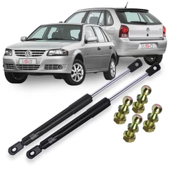 Amortecedor Porta Malas Traseira Para Carro Volkswagen Gol G3 G4+4 Pinos Parafuso Esférico