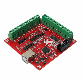 Placa Controladora CNC 4 Eixos Interface Mach3 - USB em Oferta na Shopee