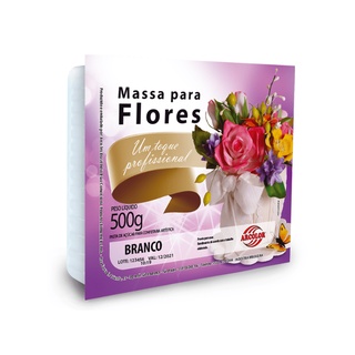 Massa Para Flores Branca 500g - Arcólor