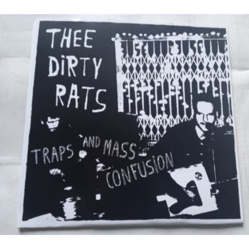 EP compacto thee dirty rats traps and mass confusion novo nunca usado garage punk