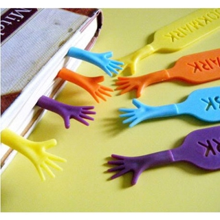 4pçs Conjunto De Marcadores De Páginas Coloridos De Plástico / Presente Criativo Para Crianças