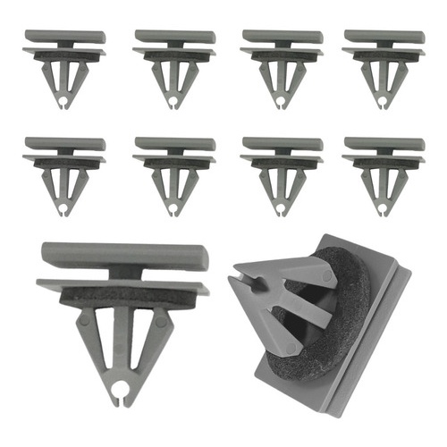 Kit 10 Presilhas Spoiler Lateral S10 2013/2018 11610926