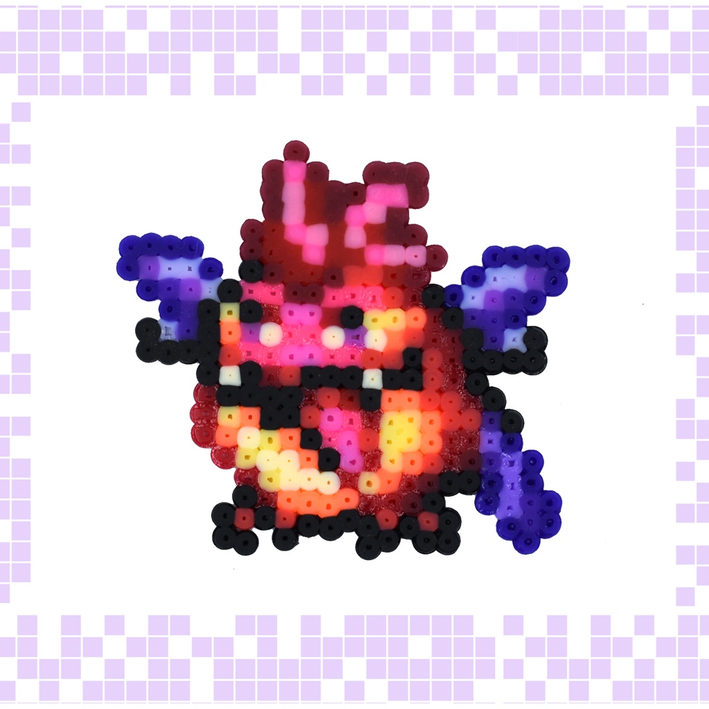 Terraria Itsy Betsy Pets Chaveiro, Brincos, Broche, Imã ou Figura Pixel Art Perler Bead