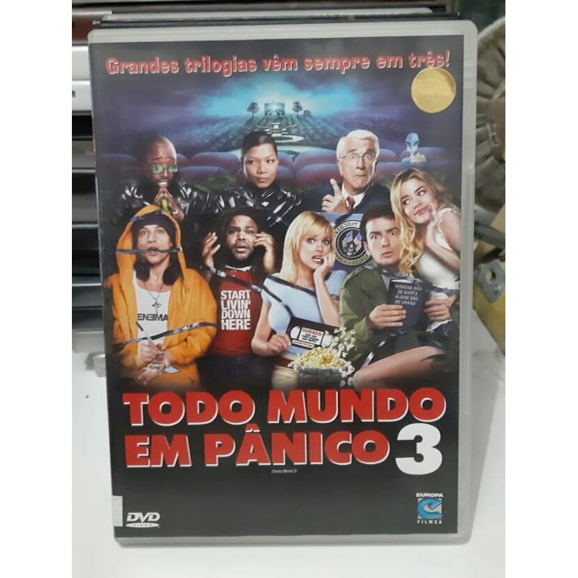 Dvd Original Do Filme Todo Mundo Em Pânico 3 