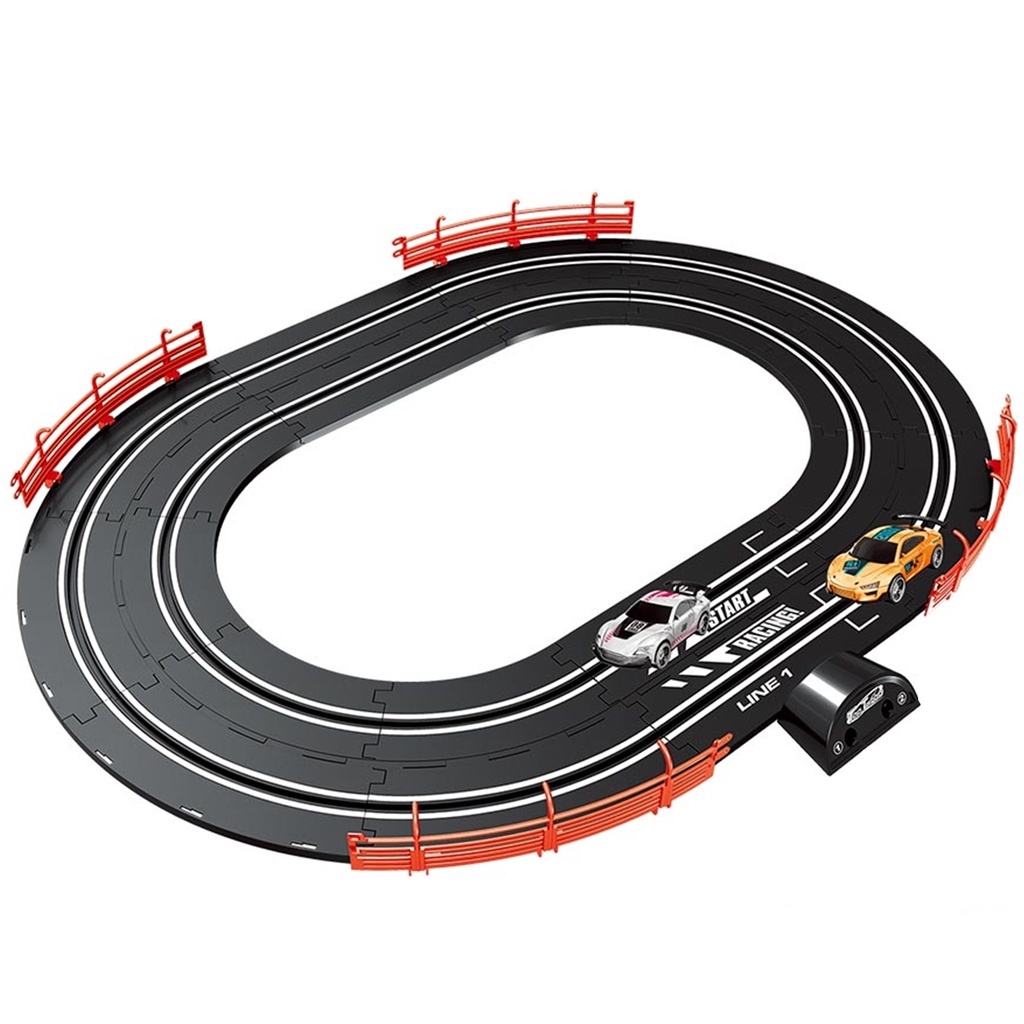 PISTA DE CARRINHOS AUTORAMA TURBO RUN CIRCUITO OVAL - DM TOYS
