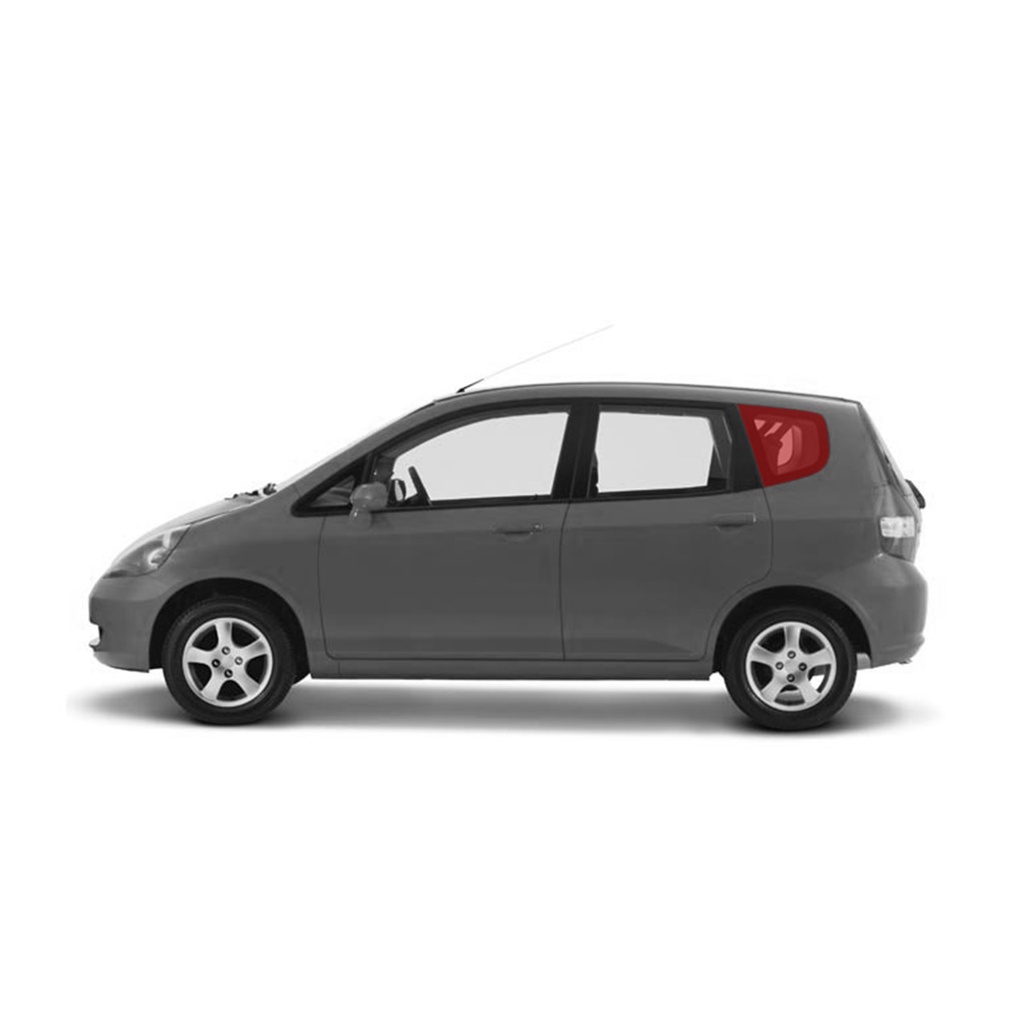 Vidro Lateral Traseiro Fixo Esquerdo Para Honda Fit 02/08