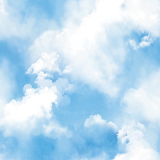 Papel de Parede Céu Azul com Nuvens 3mx57cm DOC105P