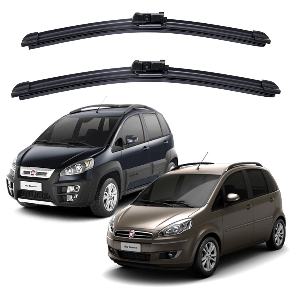Kit Par Palheta Limpador Para-brisa Fiat Idea e Idea Adventure 2011 A 2013