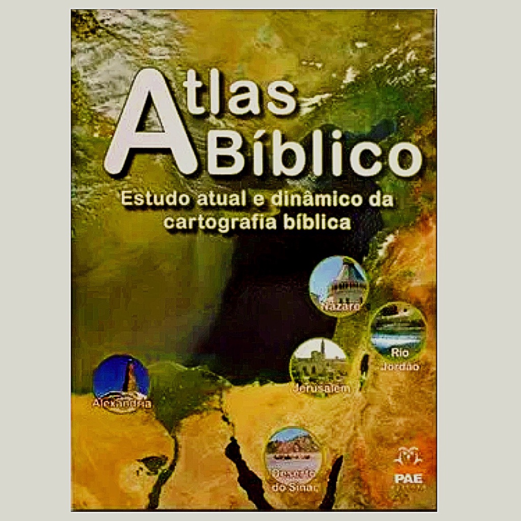 Atlas Bíblico - Estudo Atual E Dinâmico - Pae Editora