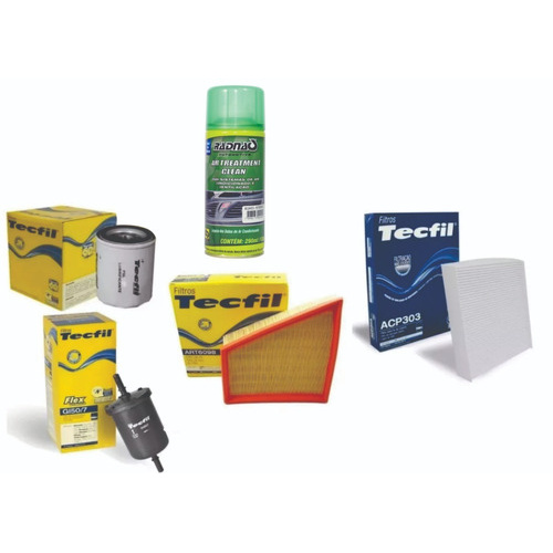 Kit Filtros Gol Voy Saveiro G5 G6 Motor 1.6 + Higienizador ! em Oferta na Shopee