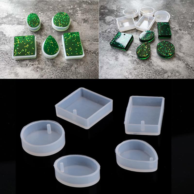 ARIN 5PCS DIY Molde de silicone Molde de artesanato para