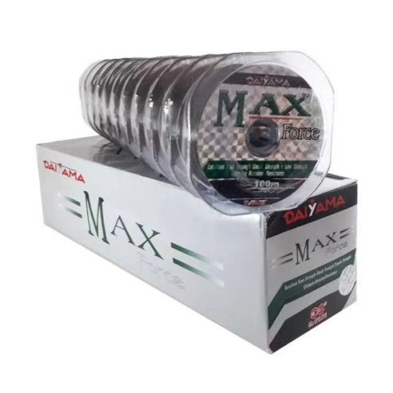Linha de Pesca Max Force Maruri Daiyama 100m Monofilamento