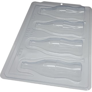 1~4 Forma BWB Com Silicone Semiprofissional, Doces Finos Chocolates - SP Garrafa Tipo Coca-Cola 250ml em Oferta na Shopee