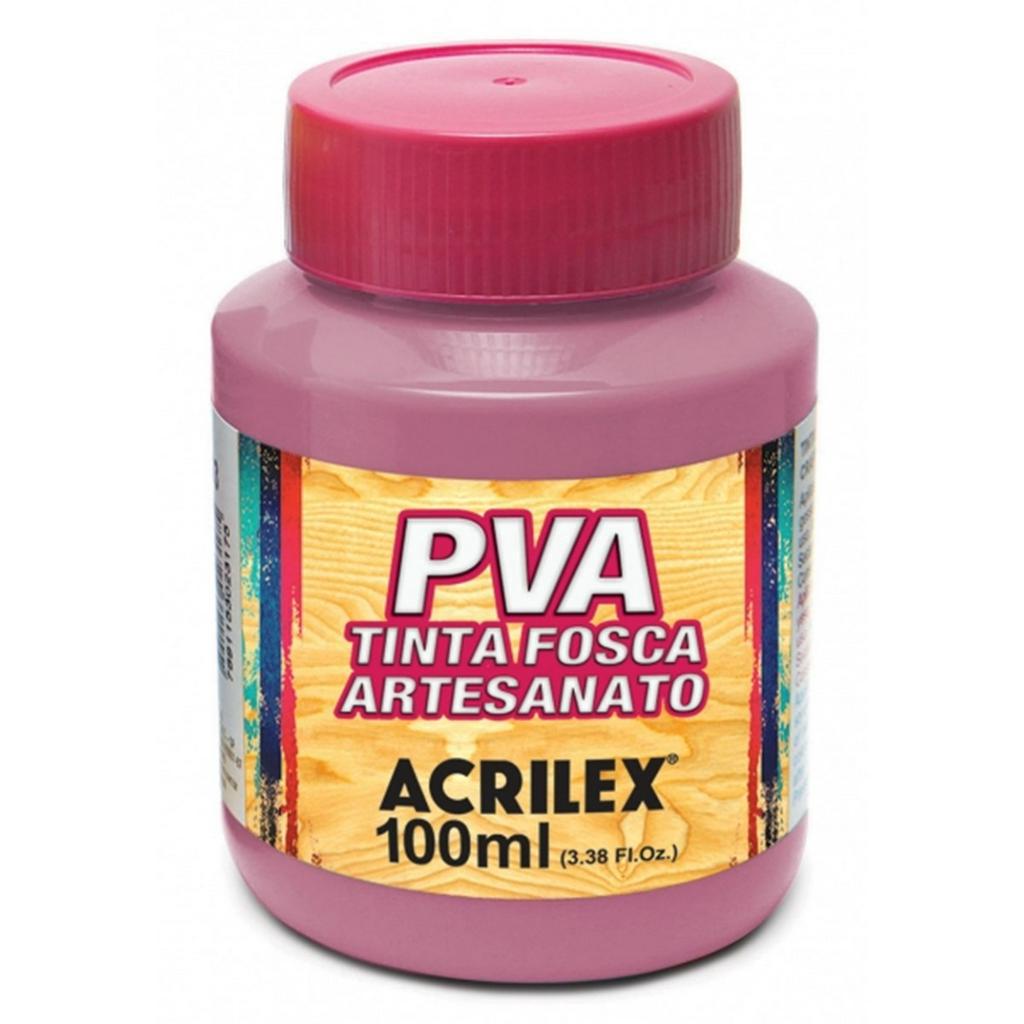 Tinta Fosca para Artesanato PVA 100ml Rosa Antigo Acrilex