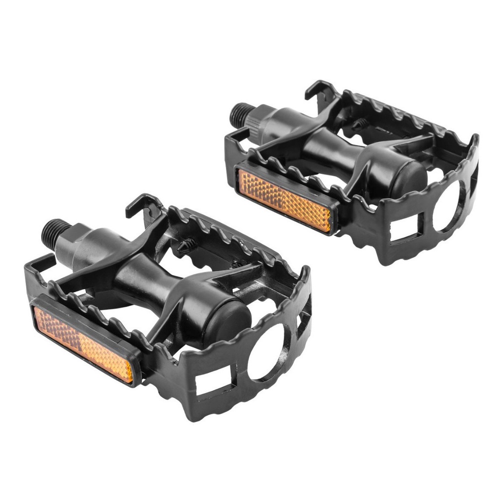 Pedal Para Bicicleta Mtb Aluminio 9/16 Rosca Grossa em Oferta na Shopee