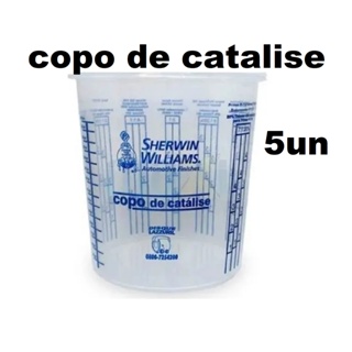 Copo De Catalise 450ml 5 Unidades Lazzuril Sherwin Willians em Oferta na Shopee