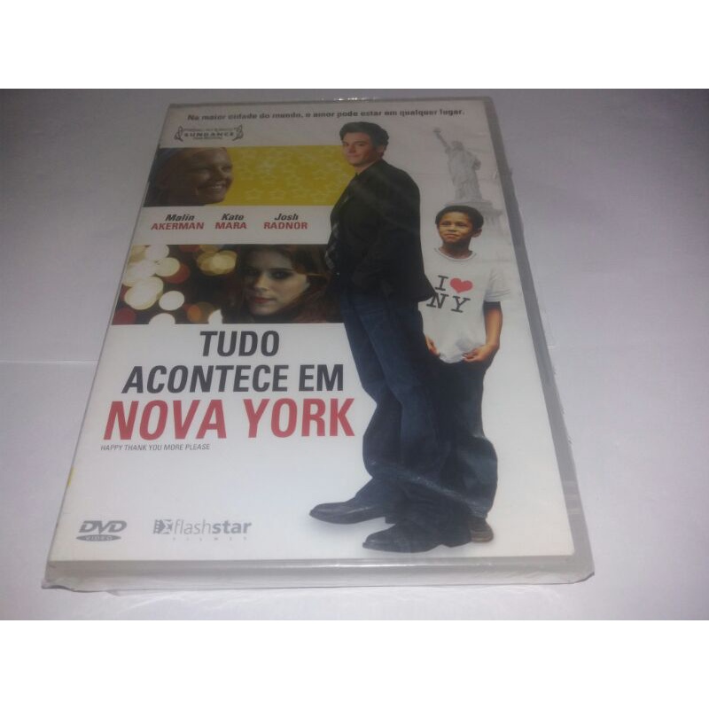 Dvd - Tudo Acontece em Nova York - 2010 - Kate Mara - Malin Akerman - Dublado - Lacrado