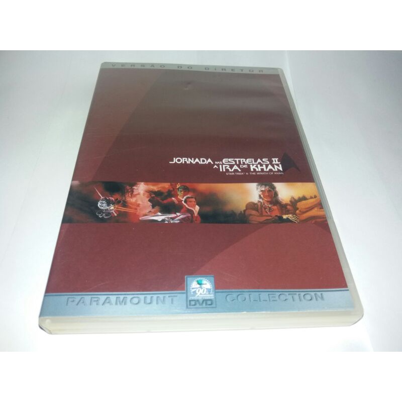 Dvd Duplo - Jornada nas Estrelas II : A Ira de Khan - 1982 - William Shatner - Kristie Alley