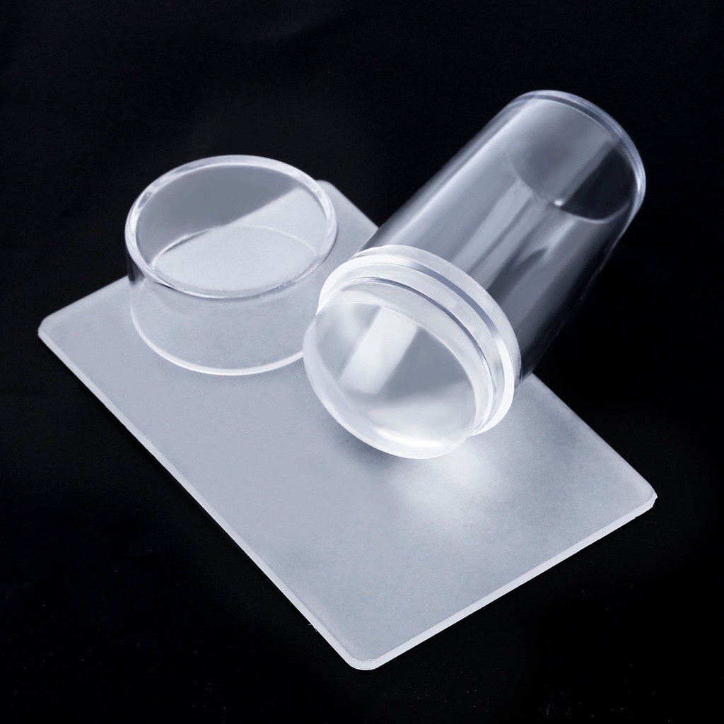 Carimbo de unha para fazer adesivo ponta de silicone nail design unhas profissionais