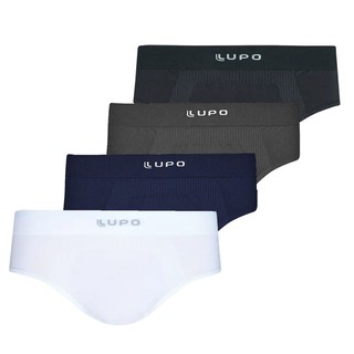 01 Cueca Lupo Slip 681 Micromodal Sem Costura