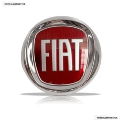 Emblema Grade Fiat Uno Palio Punto Idea 2008 em Diante Original Premium