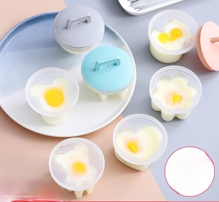 4 Peça ovos cozidos egg cooker não pegajoso forma eggletes modelo para cozinhar Ovos Pudim / Ovo Cozido