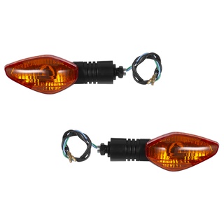 Pisca Seta com Chicote e Coxim Traseiro Direito Pro Tork da Moto Honda NXR 150 / 160 Bros 2013 à 2018