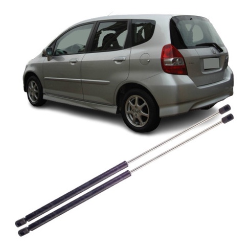 Par Amortecedor Mola Gás Tampa Traseira Apx Honda Fit 03/08