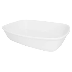 Travessa Refratária Bake Grande 30x21x6cm Branca