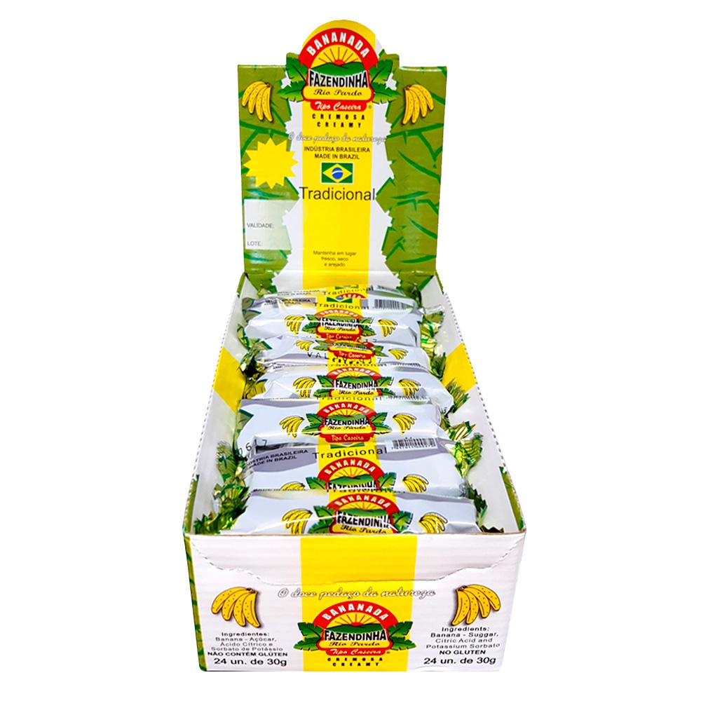 Bananinha Tradicional c/24 - Fazendinha