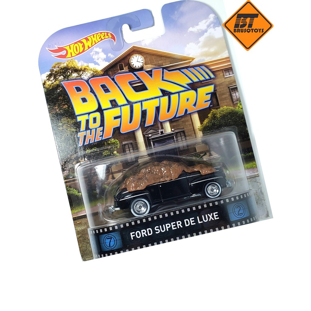 Hot Wheels Ford Super DeLuxe Back To The Future BTTF Retro Entertainment Lacrado Shopee Brasil