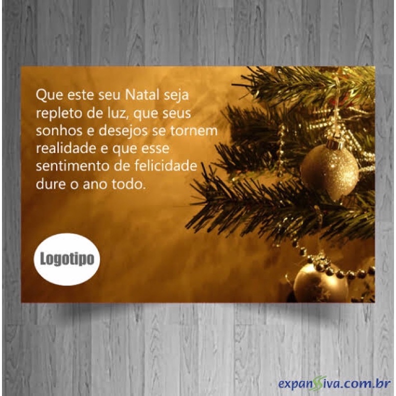 Cartão de mensagem Natal para Presentear e para sua empresa | Shopee Brasil