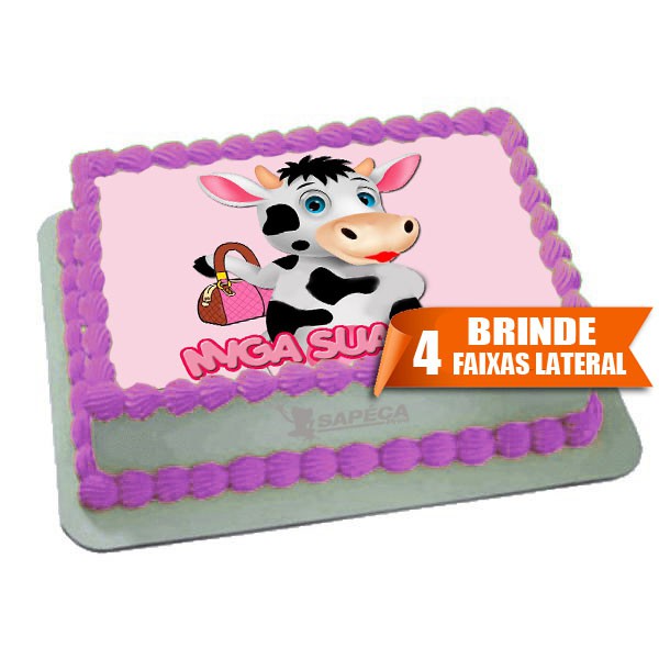 Papel arroz Miga sua Louca para Bolo de 4kg
