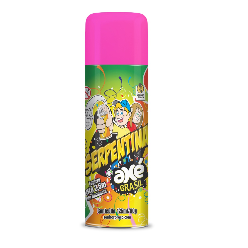 SERPENTINA AXE BRASIL PINK SPRAY 125ML