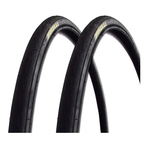 Par Pneu Bicicleta Speed Road 700x23 Pirelli Tornado Alfa Bike em Oferta na Shopee