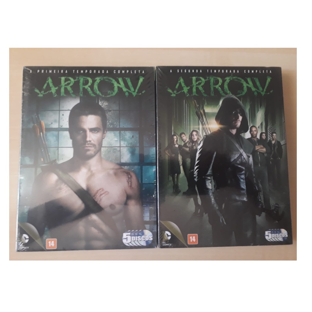 Dvd Arrow 1 e 2 Temporadas
