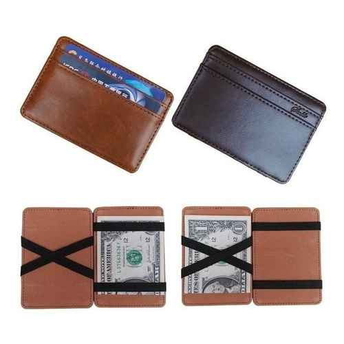 Carteira Magica Pequena Moderna Atual 6 Divisao Cartao