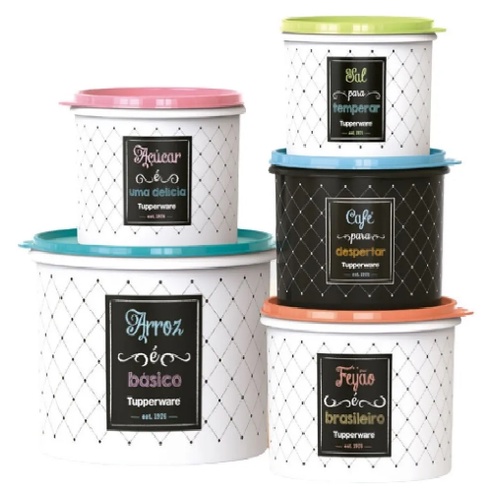Kit de mantimento bistrô Tupperware