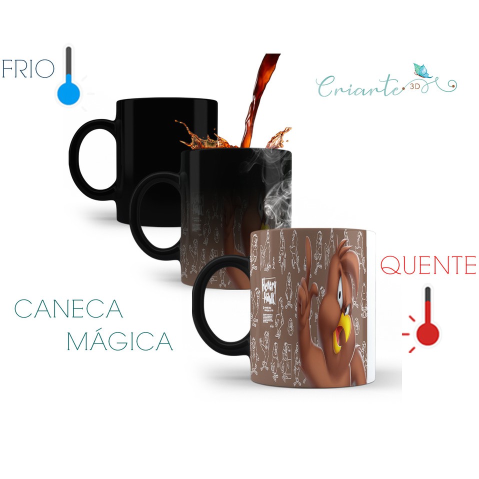 Caneca Porcelana Mágica  Looney Tunes #19