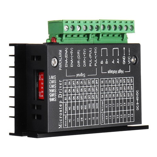 Driver Tb6600 Para Motor De Passo Até 4a P/ Cnc