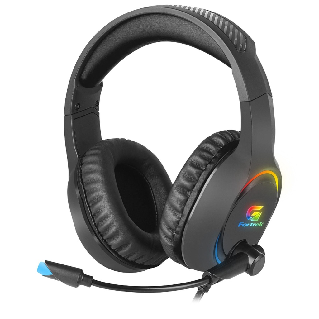 Fone Headset Gamer Rgb Holt Fortrek Xbox 360 Xbox One Ps4