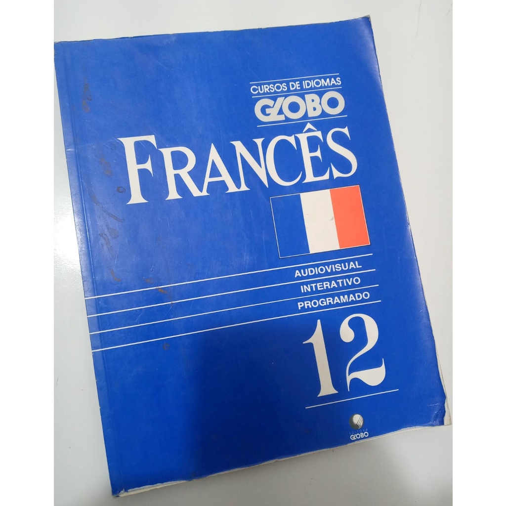 Livro Curso De Idiomas Globo Francês Volume 12