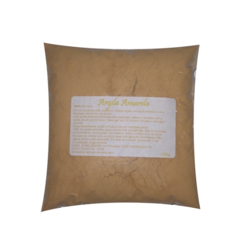 Argila Amarela ou Dourada para Skin Care