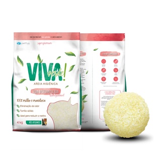 Areia Viva Verde - Vida Descomplica 4KG (SALMÃO - BIO GROSSA)