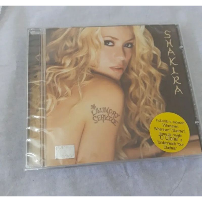 Cd Shakira Laundry Service Com Selo Lacrado Único Com Selo